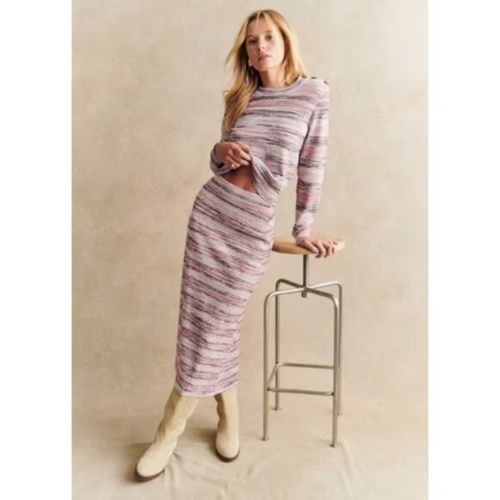 Sezane Arthur & Lourdes Set Sweater & Skirt